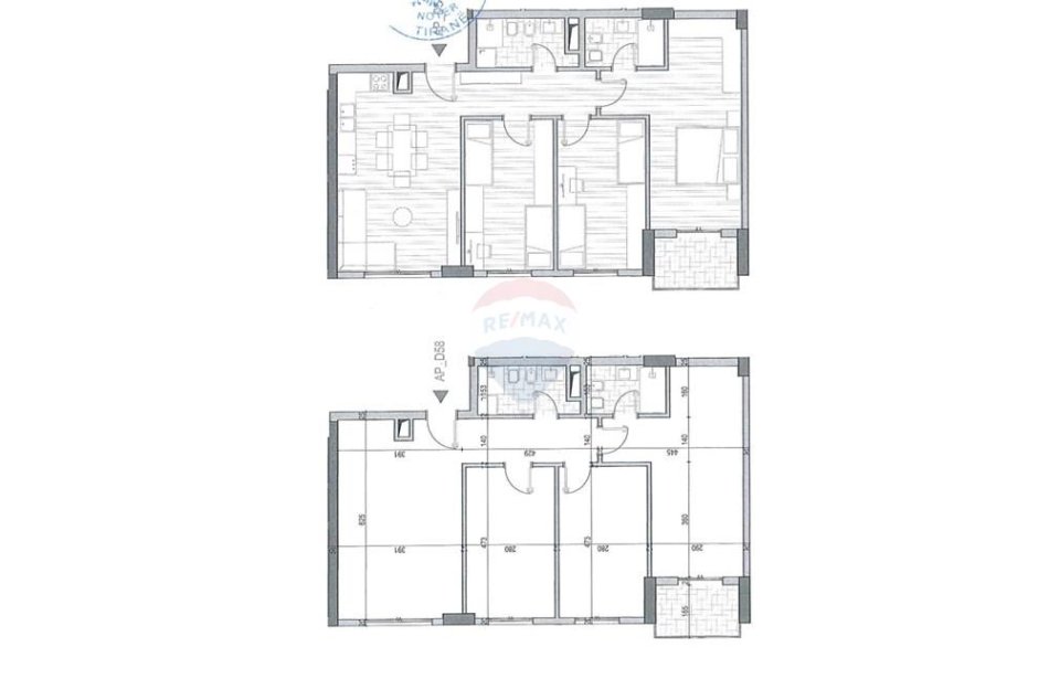 Tirane, shes apartament 3+1+Ballkon , 121 m² 169.400 € (5 maji)