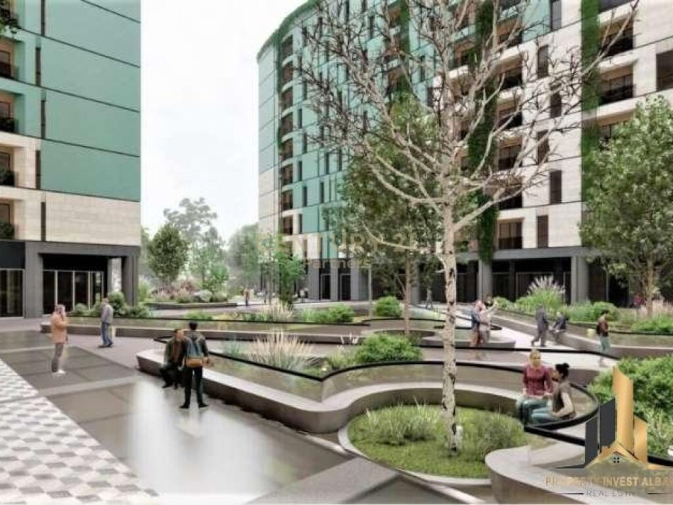 Tirane, shitet apartament 1+1 Kati 2, 80 m² 135.500 € (Riverside Residence)