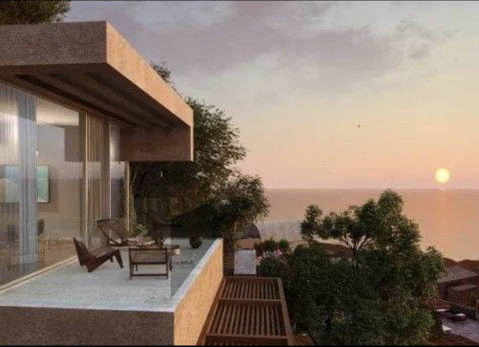 Dhermi - Palase, shitet apartament Kati 3, 60 m²