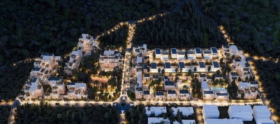 Dhermi - Palase, shitet apartament 1+1+Ballkon , 60 m²