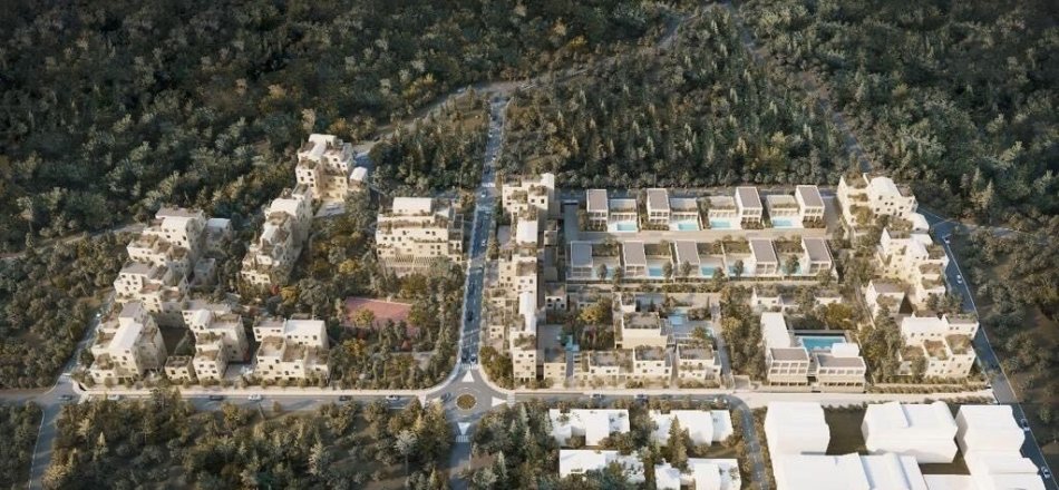 Dhermi - Palase, shitet apartament 1+1+Ballkon , 60 m²