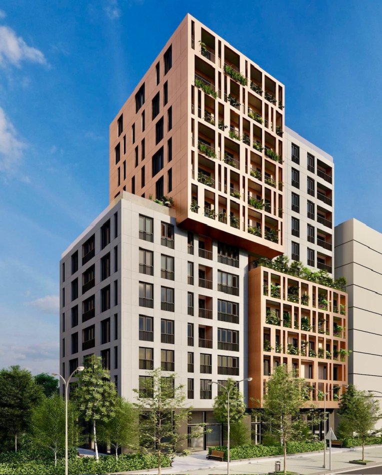 Tirane, shitet apartament 2+1+Aneks+Ballkon Kati 6, 108 m² 166.000 € (Laprake)
