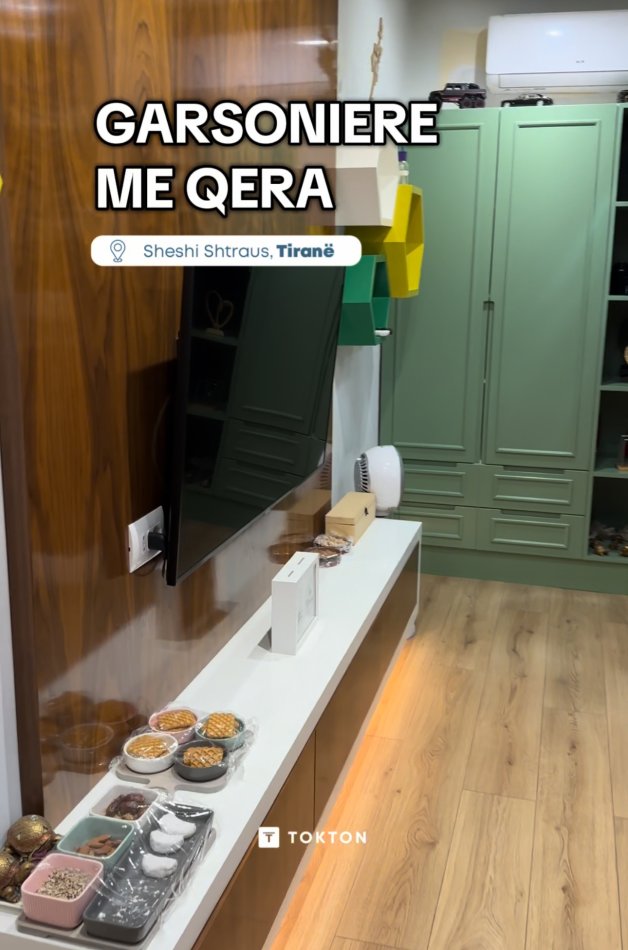 Tirane, jepet me qera garsonier , 35 m² 350 € 