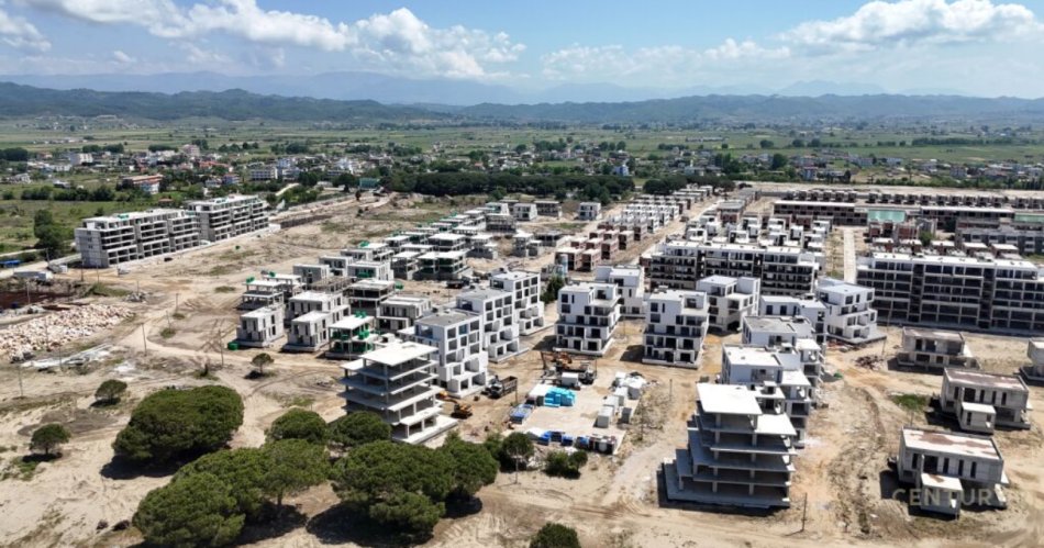 Durres, shitet 1+1+Ballkon Kati 4, 75 m² 