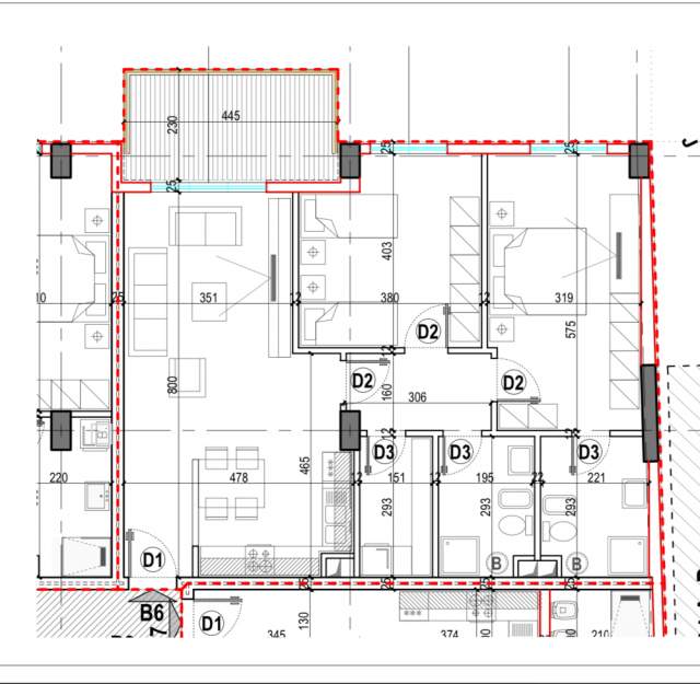 Tirane, shitet apartament 2+1 Kati 4, 128 m² 128 Euro (Poshte zogut te zi)
