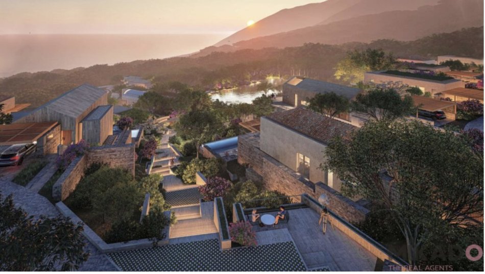 Dhermi - Palase, shitet Vile 1+1+Aneks+Ballkon Kati 0, 100 m² 370.000 € (Green coast)