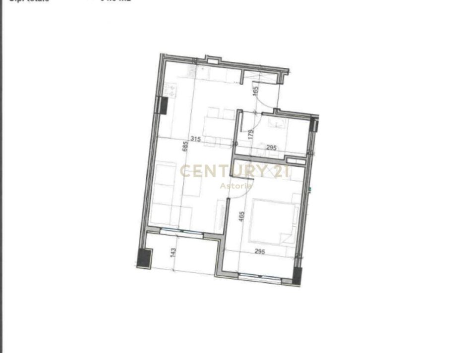 Tirane, shitet apartament 1+1 Kati 2, 66 m² 71.060 € (Rezidencën &quot;Aluna&quot; pranë Bulevardit të Ri, Paskuqan!)