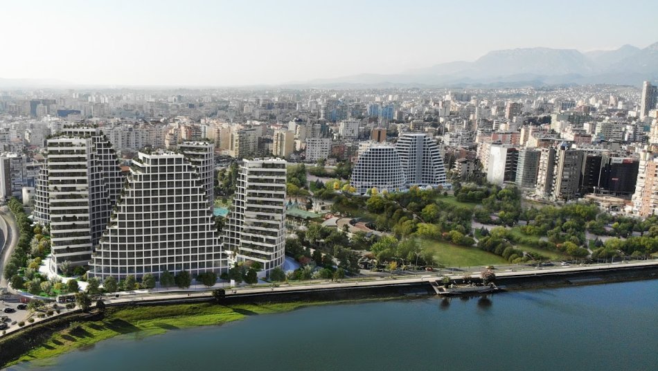 Tirane, shitet apartament 2+1+Ballkon Kati 10, 126 m² (Lake View Residence)
