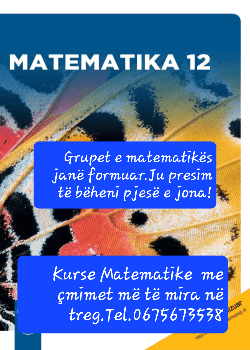 KURSE  MATEMATIKE (Rruga  5 Maji, Concord Center)