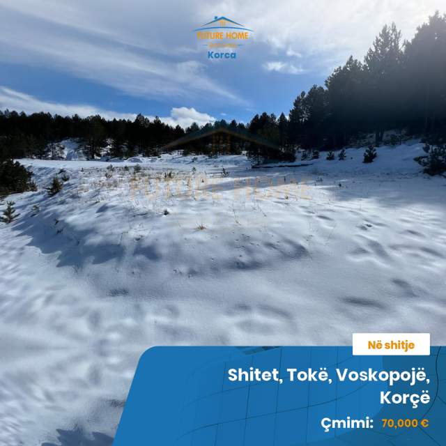Korce, shes toke 2.000 m² 70.000 Euro (Voskopojë, Korçë)