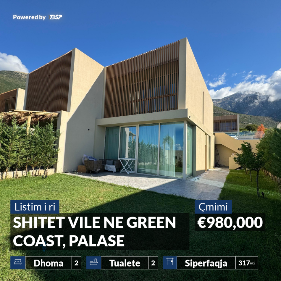 Vlore, shitet Vile 2+1+Aneks+Ballkon , 316 m² 980.000 € (PALASE GREEN COAST)