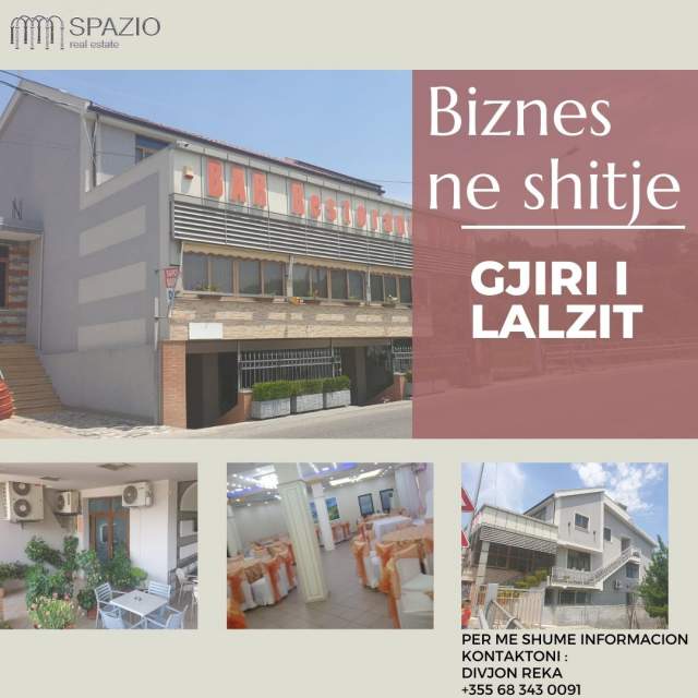 Gjiri Lalezit, shitet bar-resorant 550 m² 240.000 Euro (Gjiri i lalezit)