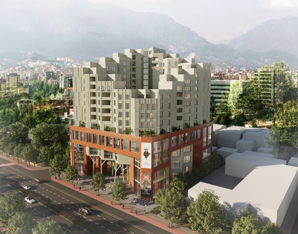 Tirane, shitet apartament 2+1+Ballkon Kati 9, 97 m² 150.000 € (Rruga Dritan Hoxha, Laprake)