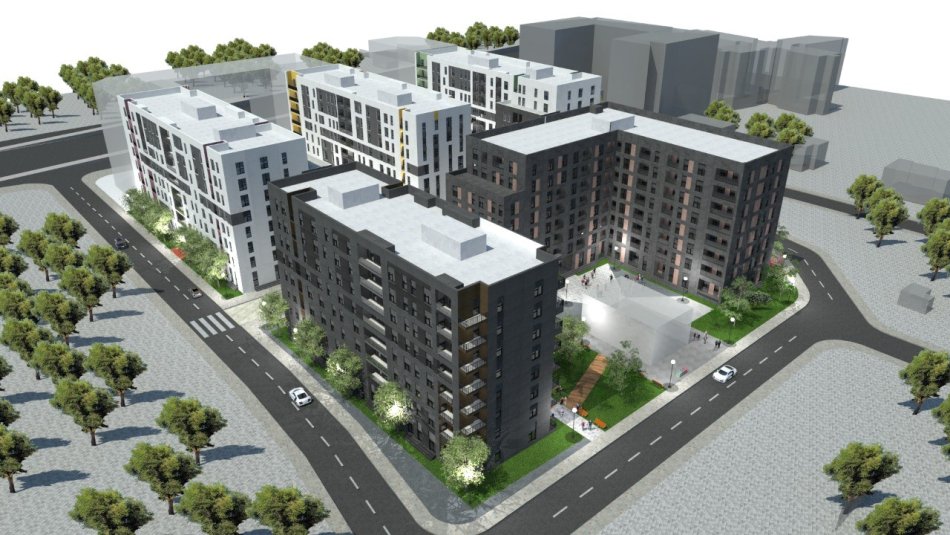 Tirane, shes apartament 1+1+Ballkon Kati 3, 60 m² 71.500 € (Casa Italia)