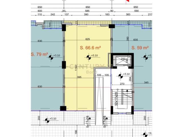 Tirane, shitet ambjent biznesi Kati 0, 72 m² 180.000 Euro (Fusha e Ali Demit)