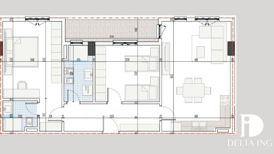Tirane, shitet apartament 2+1+Aneks+Ballkon Kati 2, 106 m² 95.500 € (Lidhja e Prizrenit Paskuqan)
