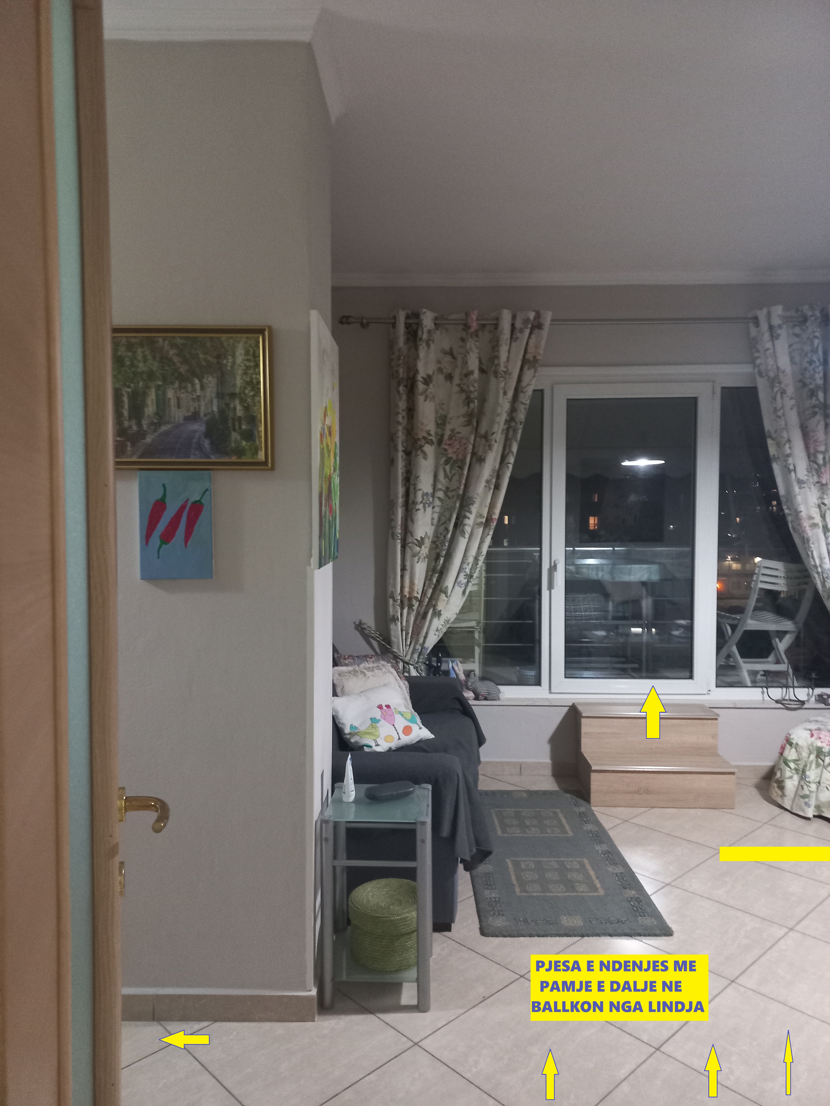 Apartament Cilësor, tip 1+1, i bollshën, sip. 70m², kuzhin më vehte, ballkon, 1-banjo,Cmimi 130'000€, kati 6-të banim, në pallat të ri 8-kate mbi toke dhe 2-nën toke, në rrugën "Ali Demi" tek fusha "A.Demi", 300m larg Urës së Brrylit/Unazës qendrore.