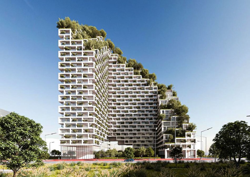 Tirane, shes apartament 2+1+Ballkon Kati 18, 113 m² 215.200 € (Lion Park 2)