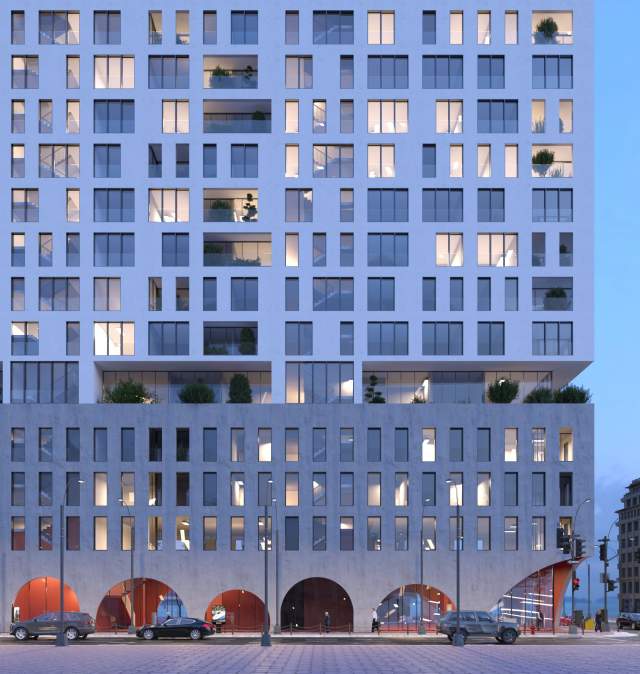 Tirane, shitet apartament Kati 14, 81 m² 160.000 Euro (Rruga Medar Shtylla)