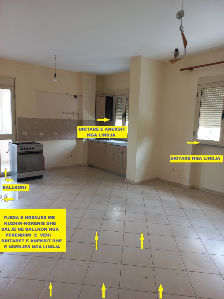 Tirane, Shitet apartament 1+1 në bulevardin Bajram Curri, Zona Ali Demi Drejtoria e Përgjithshme Policise Shtetit, Brryli Tirane