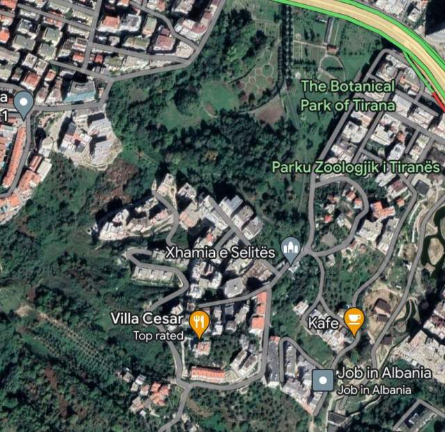 Tirane, jepet me qera apartament 1+1+BLK Kati 2, 70 m² 40.000 Leke (Kopshti Botanik)