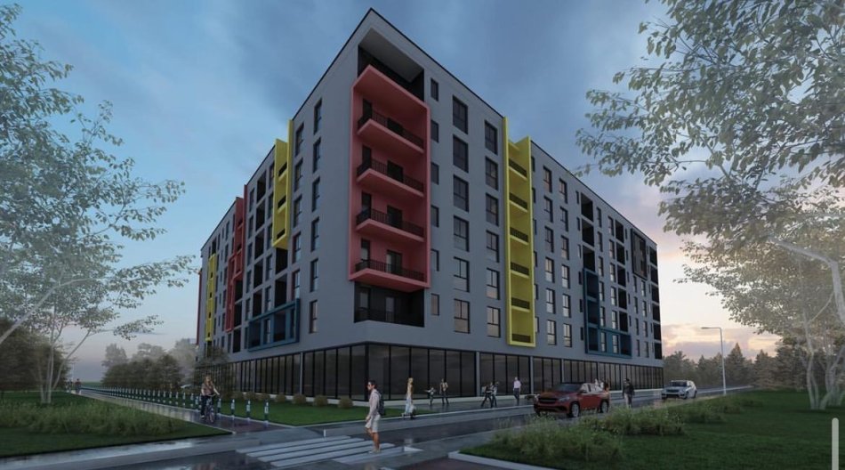 Tirane, shes apartament 1+1+Ballkon Kati 4, 66 m² 72.787 € (Lidhja e Prizrenit, Paskuqan)