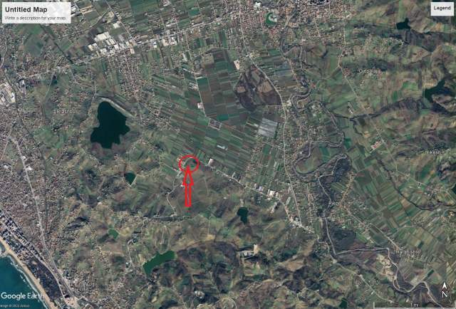 Shiten dy Toka Arë, me siperfaqe 1,080 m2 & 670 m2, 1,260,000 Lekë; 1,864,800 Lekë (Arapaj, Durrës)