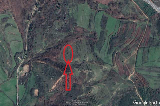 Kruje, shitet Toke Are 5.000 m² 3.096.000 Leke (Koder-Thumane)