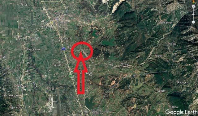 Kruje, shitet Tokë Arë 3.700 m² 1.864.800 Leke (Arrameras)