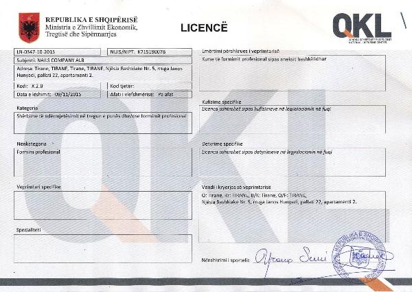 Nails Company ofron Kurse Profesionale-Dhe mundesi Punesimi.