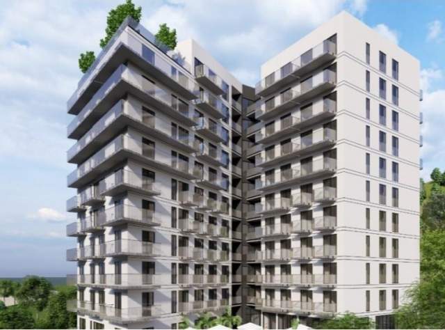 Tirane, shitet apartament 1+1+BLK Kati 8, 62 m² 870 Euro/m2 (Rana e Hedhur)