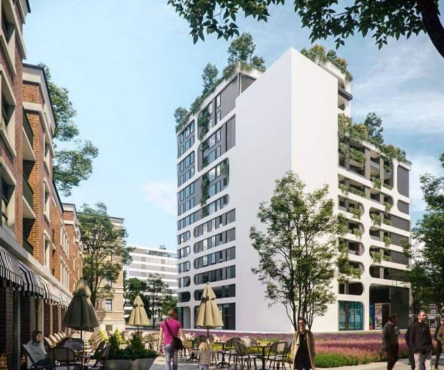 Tirane, shitet apartament 2+1+BLK Kati 9, 108 m² 380.800 Euro (Rezidenca Skanderbeg)