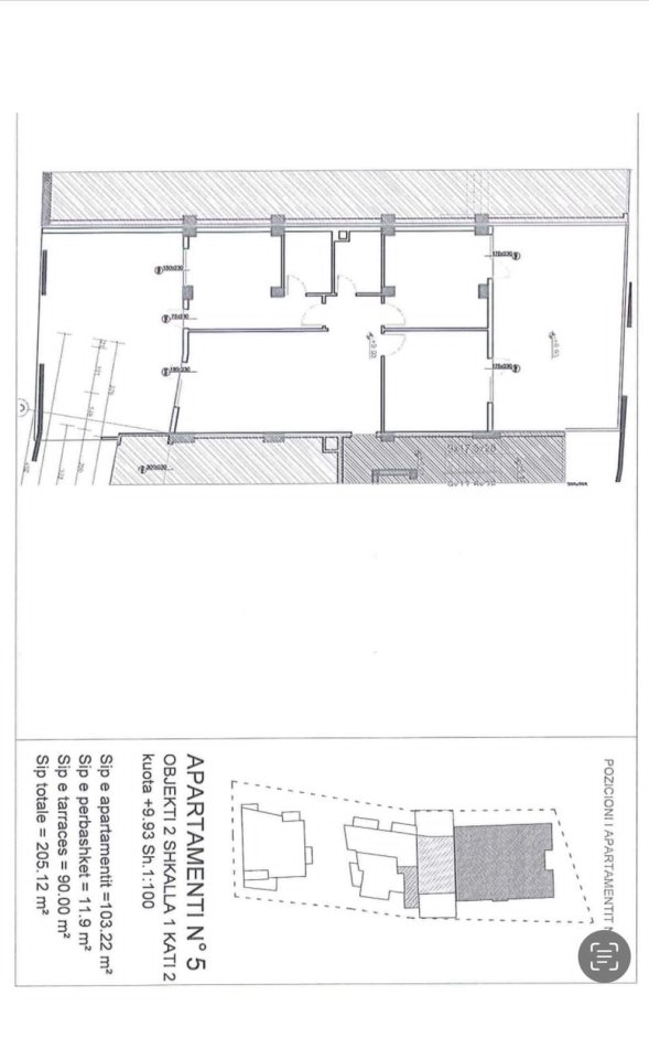 SHITET APARTAMENT 3+1+2 TE KOPESHTI ZOOLOGJIK