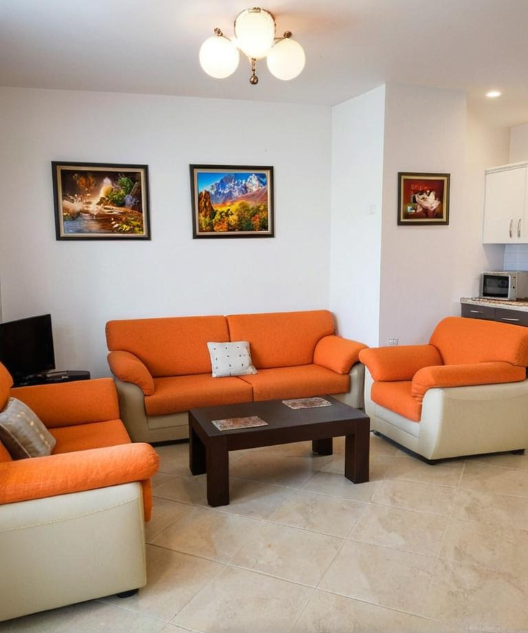 Tirane, jepet me qera apartament 1+1 Kati 5, 530 € 