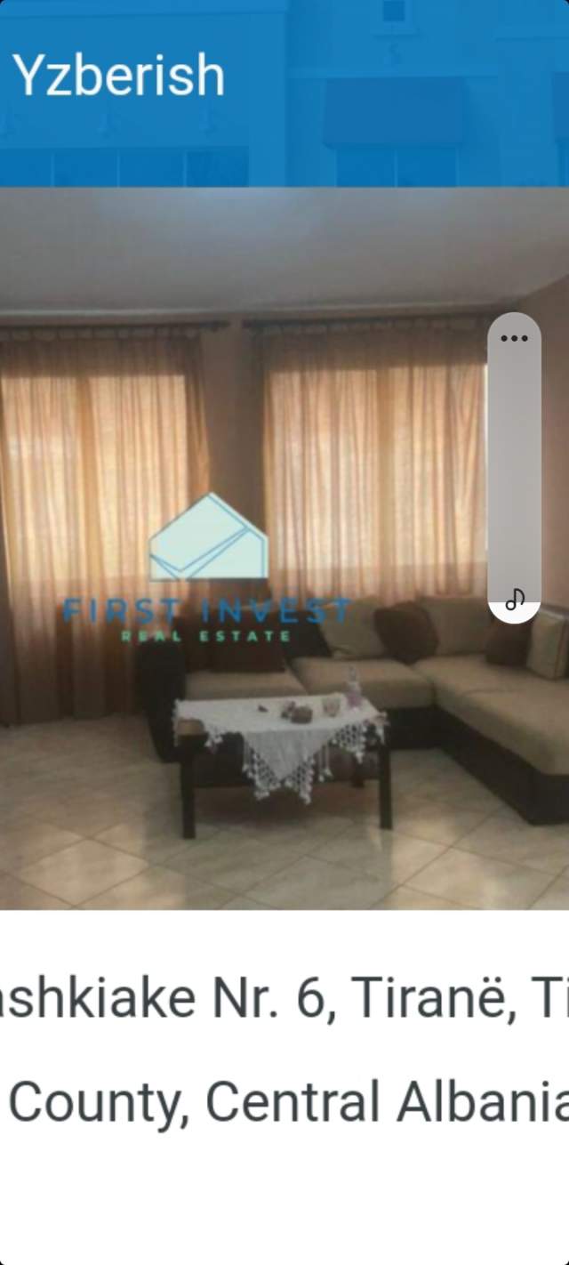 Tirane, shitet apartament 1+1+BLK Kati 1, 87 m² 79.000 Euro (Yzberisht)