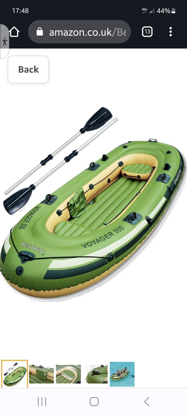 Orikum, shes gomone Bestway voyager 500 Viti 2021, 10.000 Leke