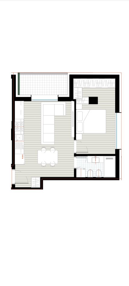 Tirane, shes 1+1+Ballkon Kati 6, 62 m² 86.800 € (5 Maji)