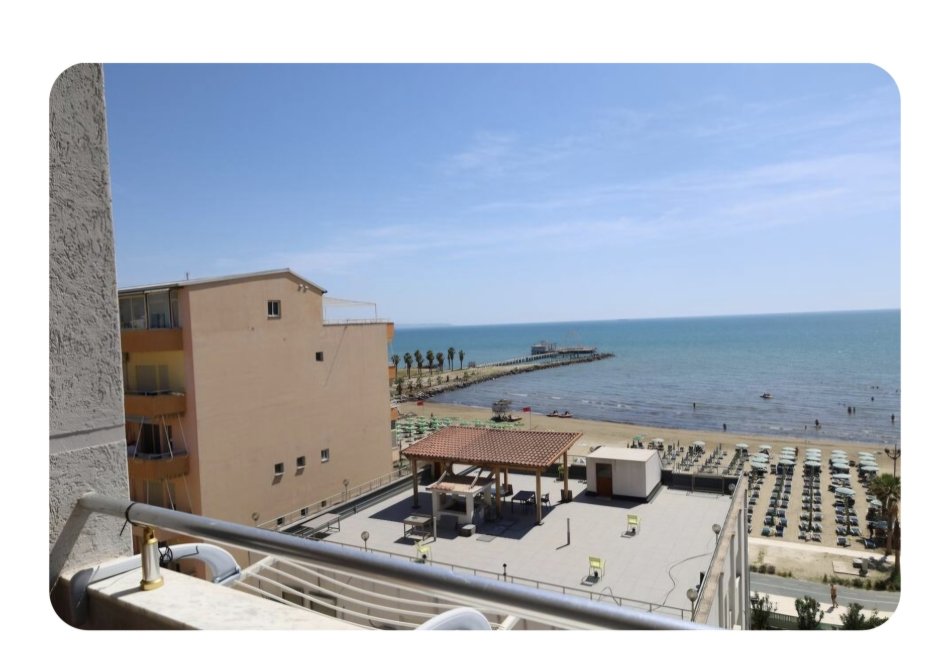 Apartament me pamje nga deti me qera ditore ne Durres Plazh
