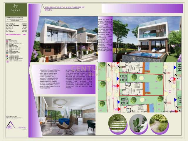 Tirane, shitet Vile 4+1+A+BLK Kati 2, 295 m² 437.200 Euro (Sauk i Ri)
