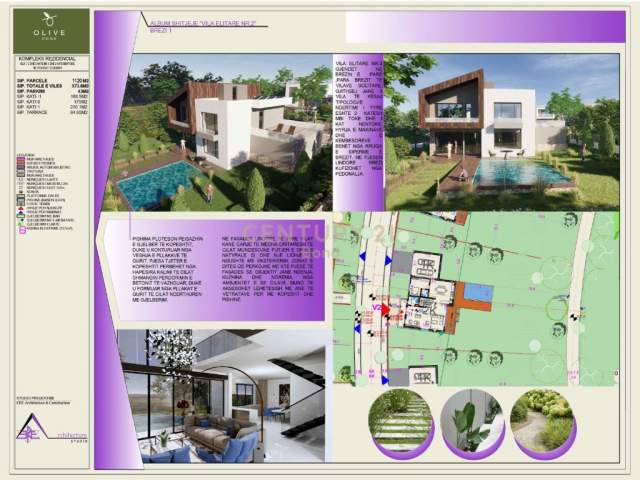 Tirane, shitet Vile 4+1+A+BLK Kati 2, 574 m² 886.360 Euro (Sauk i Ri)