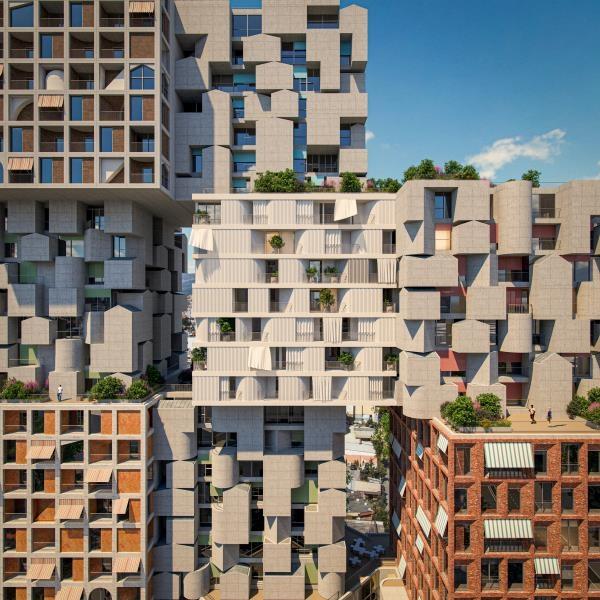 Tirane, shitet apartament 1+1 Kati 7, 95 m² 239.950 € (Rruga e Kavajes) Hora Vertikale