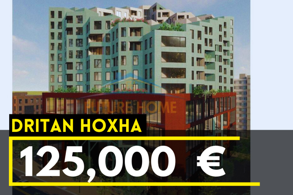 Shitet – Apartament 1+1 Colonnade Building, Rruga Dritan Hoxha – 125,000 €