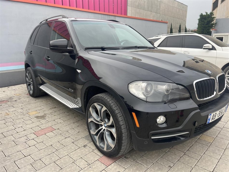 Tirane, shitet makine BMW X5 ne gjendje shume te mire!!! Okazion Benzin+Gaz, e zeze automatik Kondicioner 25 km