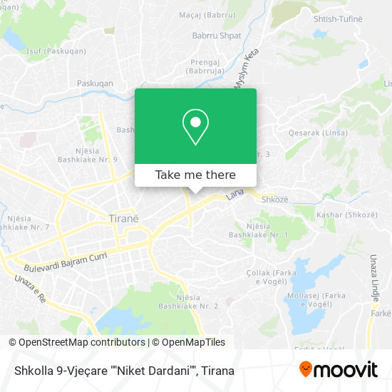 Tirane, shes apartament 2+1+BLK Kati 8, 84 m² 71.400 Euro (Perball Maternitetit te Ri)