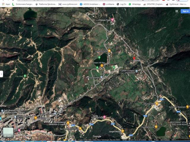 OKazion Linzë / Dajt, Shitet Vile 3-kate, siperfae toke total 1460m², ndërtuar 250m², Cmimi 270'000 € rruga Dajtit, në Linzë / 600m nga rr.Nacionale / Dajt, 400m nga Liqeni