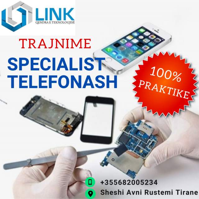 Tirane, kurse Formimi profesional IT Specialist Celularesh TRAJNIME