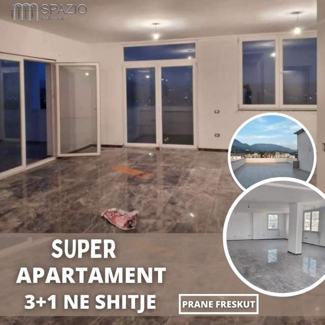 Tirane, shitet apartament 3+1+BLK Kati 6, 500 m² 250.000 Euro