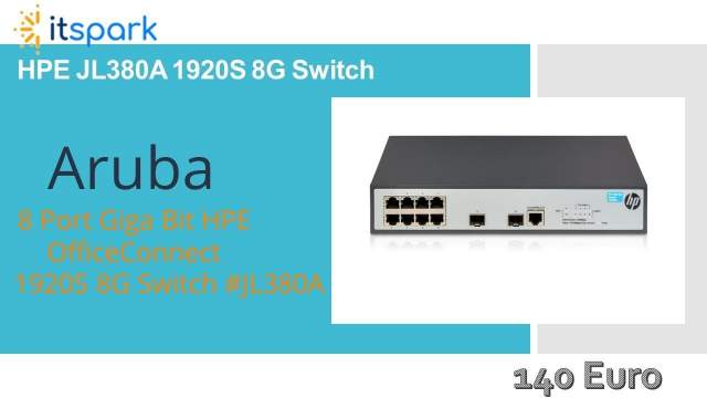 Tirane, shes Switche 8 Porta HPE Aruba 140 Euro