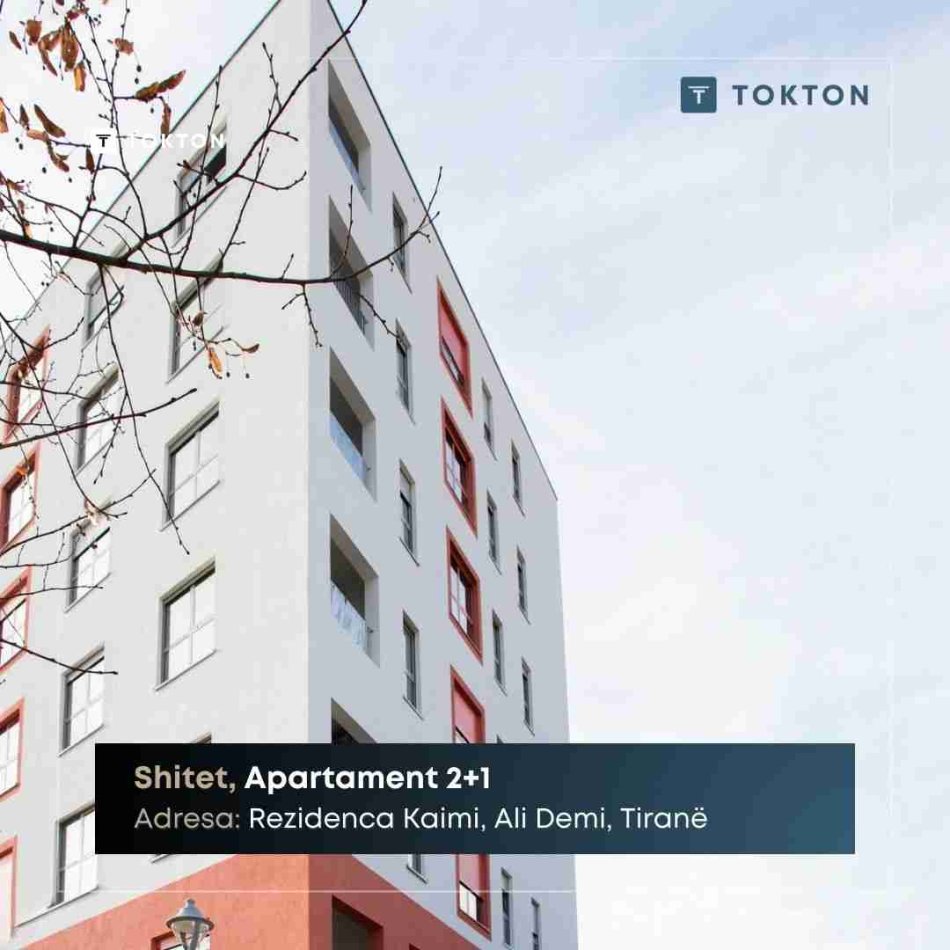 Tirane, shitet apartament 2+1+Ballkon Kati 4, 73 m² 104.000 € (Ali Demi)