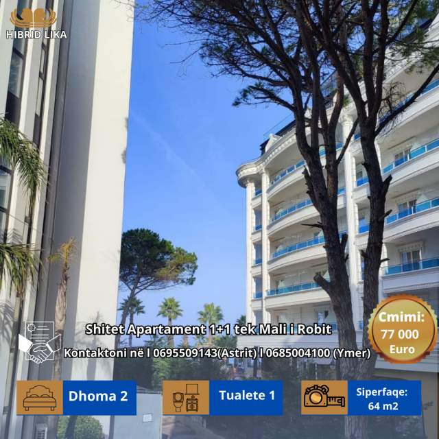 Durres, shitet apartament Kati 1, 64 m² 77.000 Euro